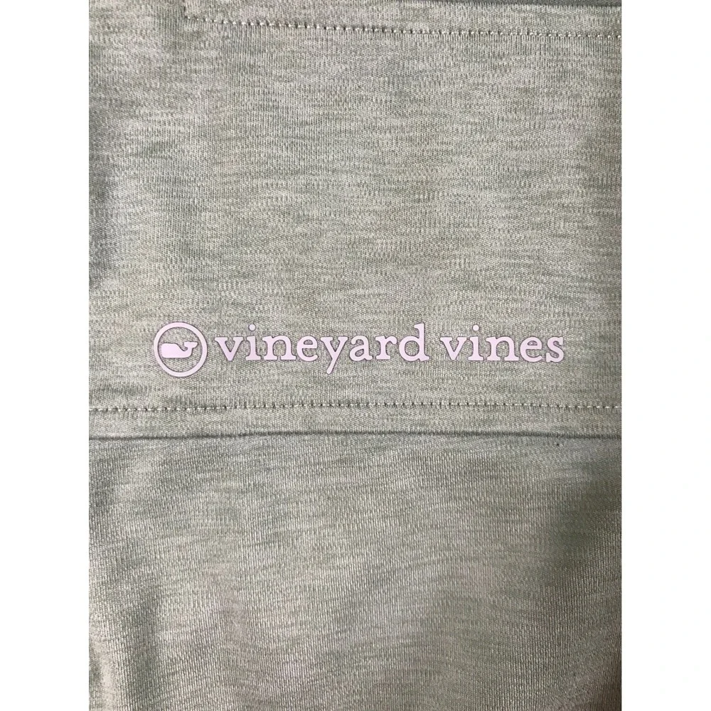 Vineyard Vines Mens OTG Shep Shirt size M Green Quarter‎ Zip Pullover 1k001366